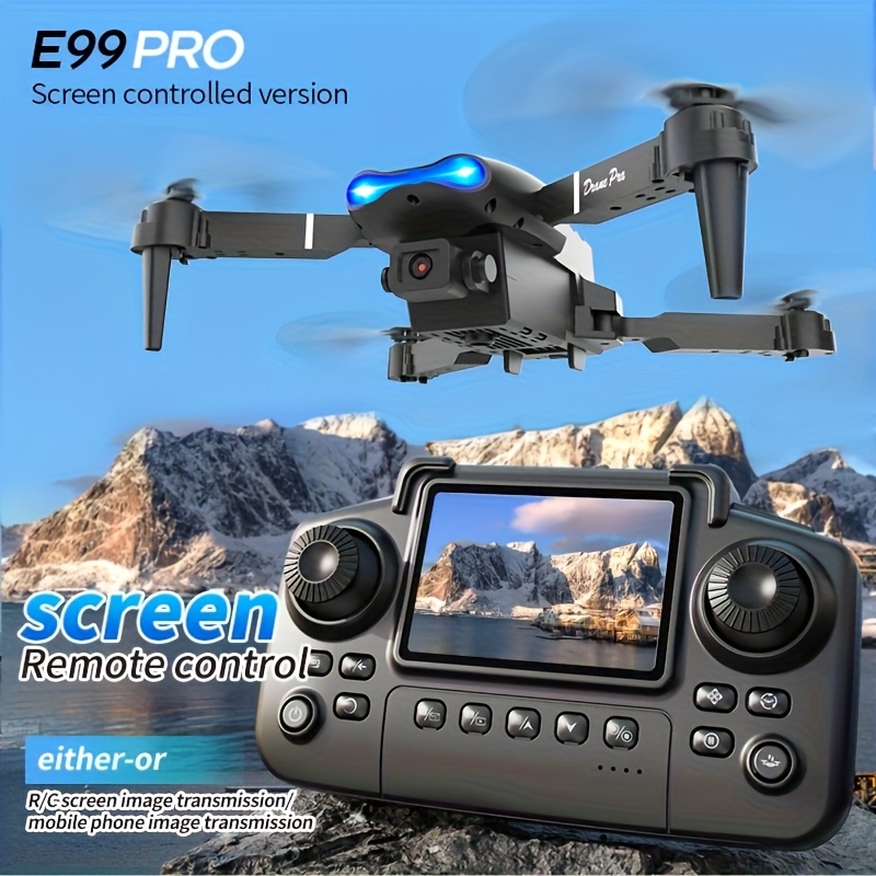 Christmas Lights Outdoor - 2026 Novo Drone Dobrável E99 PRO