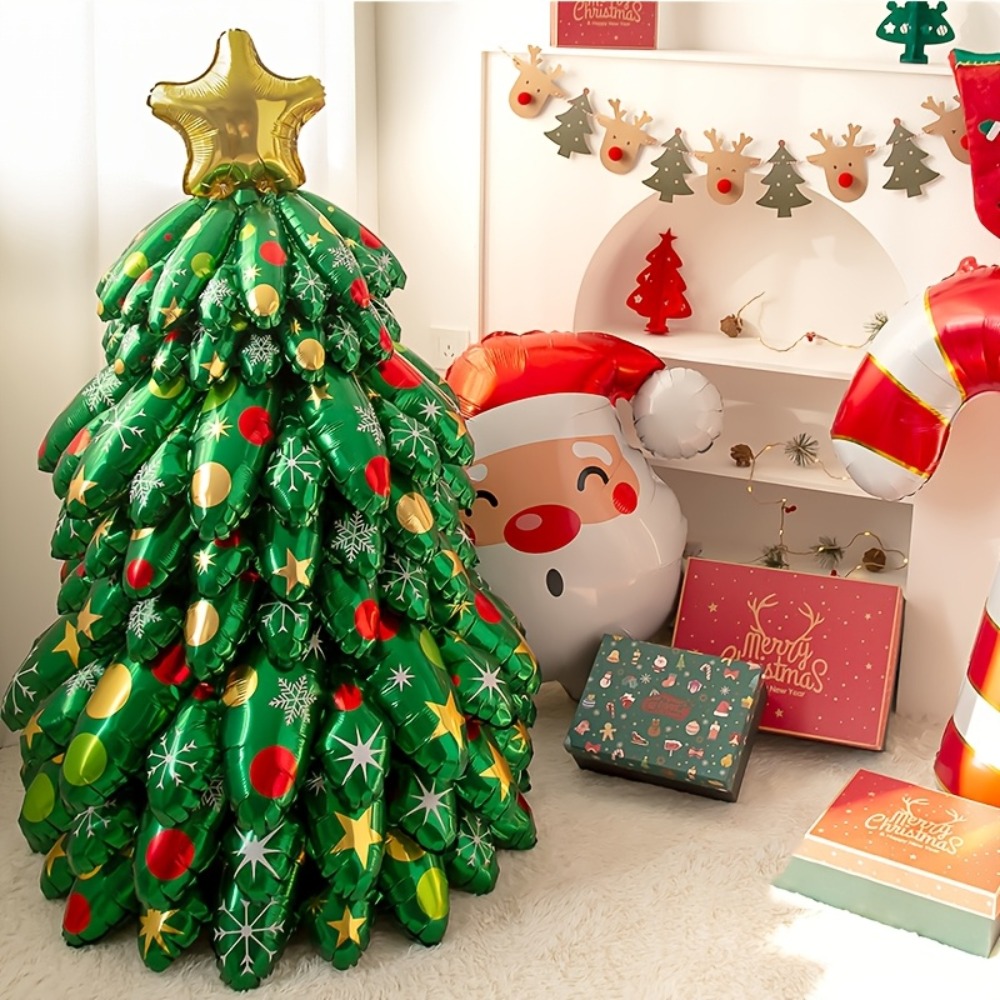 Star Tree Topper - Conjunto de Balões de Árvore de