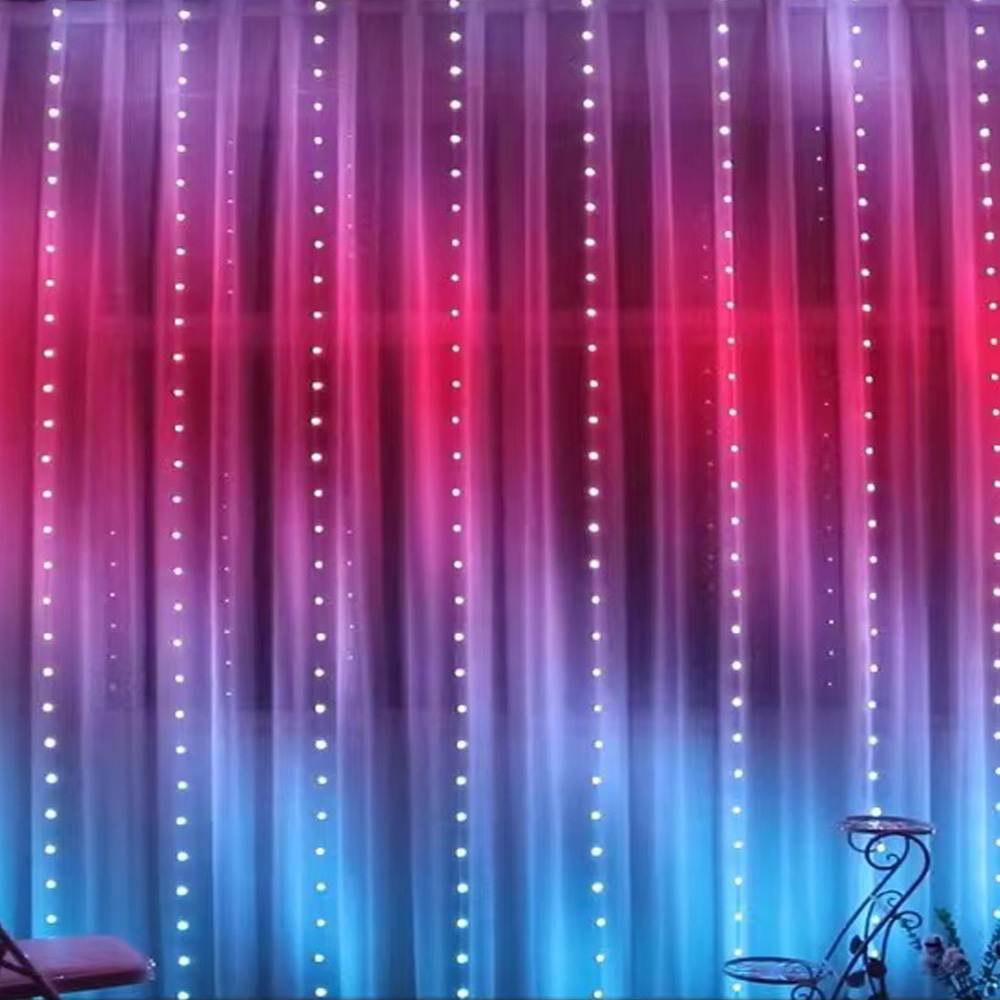 Christmas Lights Outdoor - 3m rgb inteligente led luzes de