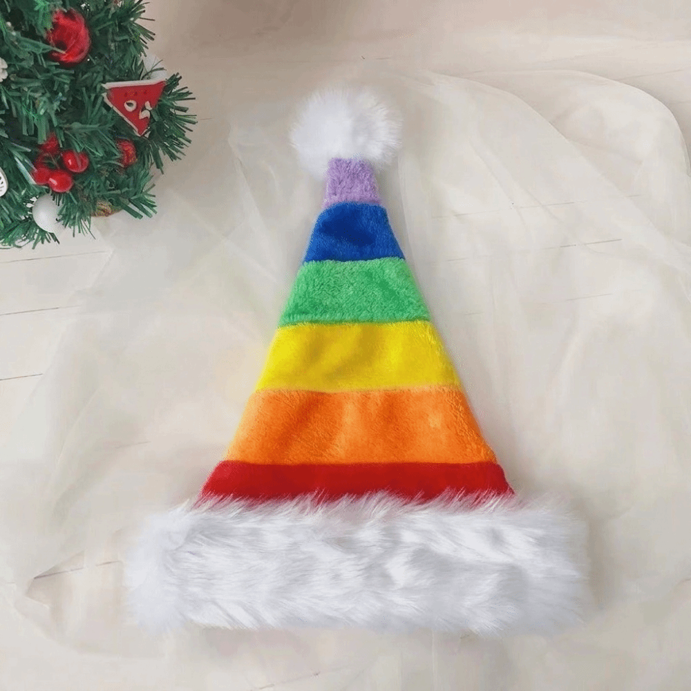 Chapéu de Natal de Pelúcia com - Santa Hat Plush avaliação e preço