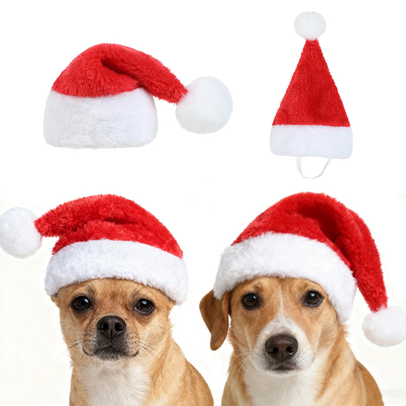 Chapéu de Papai Noel para Anim - Santa Hat Plush avaliação e preço