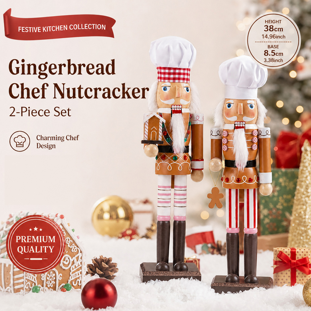 Ornamento de Natal em Madeira  - Nutcracker Figurine avaliação e preço