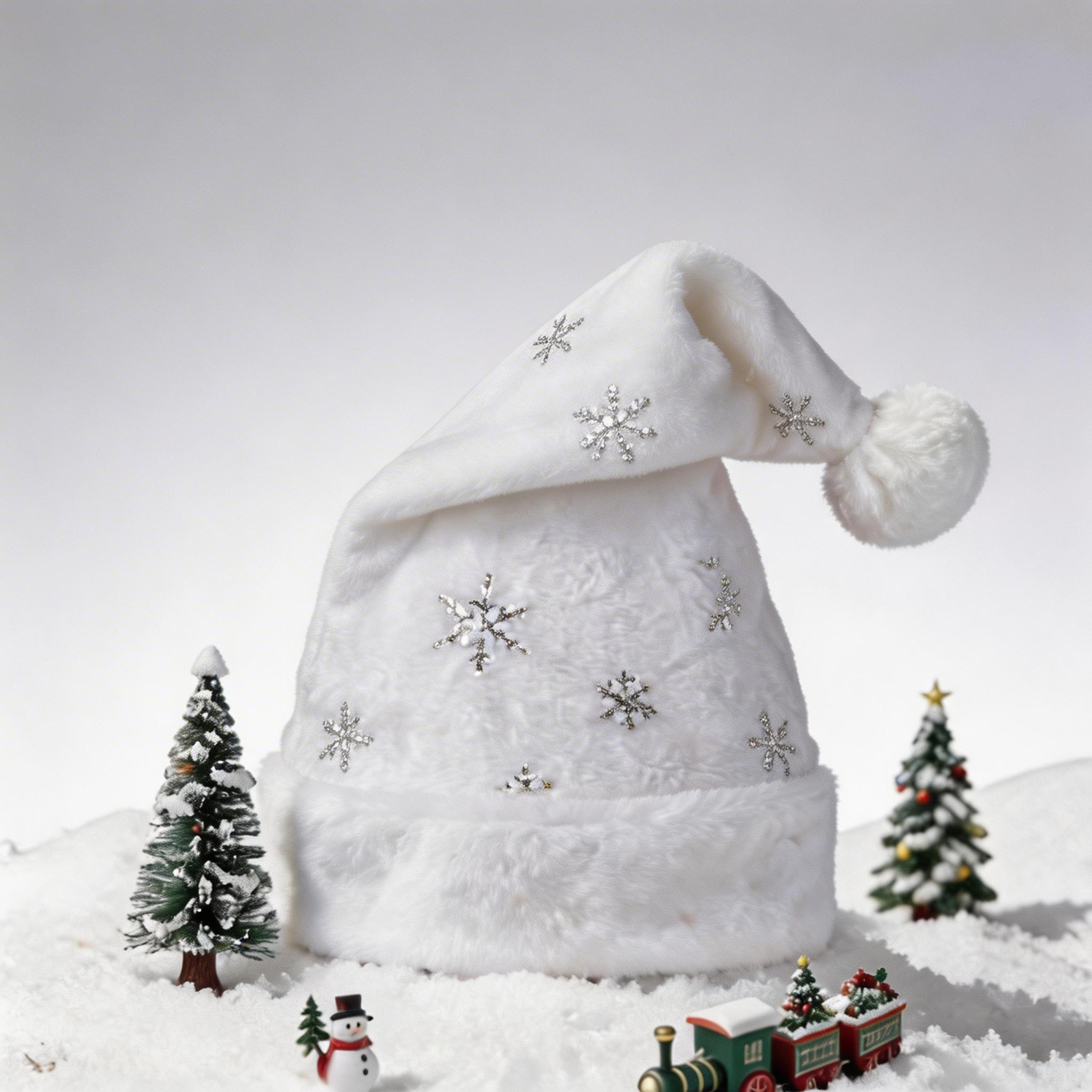 Chapéu de Natal de Pelúcia Bra - Santa Hat Plush avaliação e preço