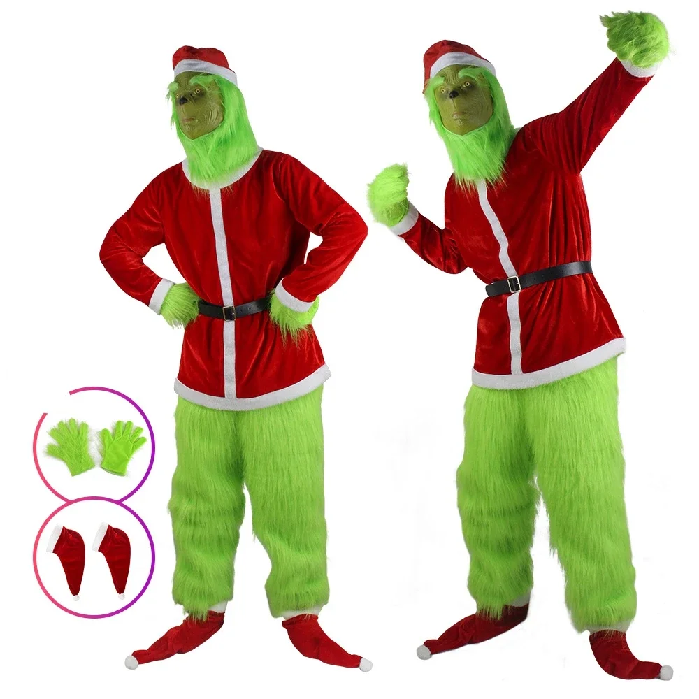 Conjunto de Fantasia Cosplay 2 - Santa Hat Plush avaliação e preço