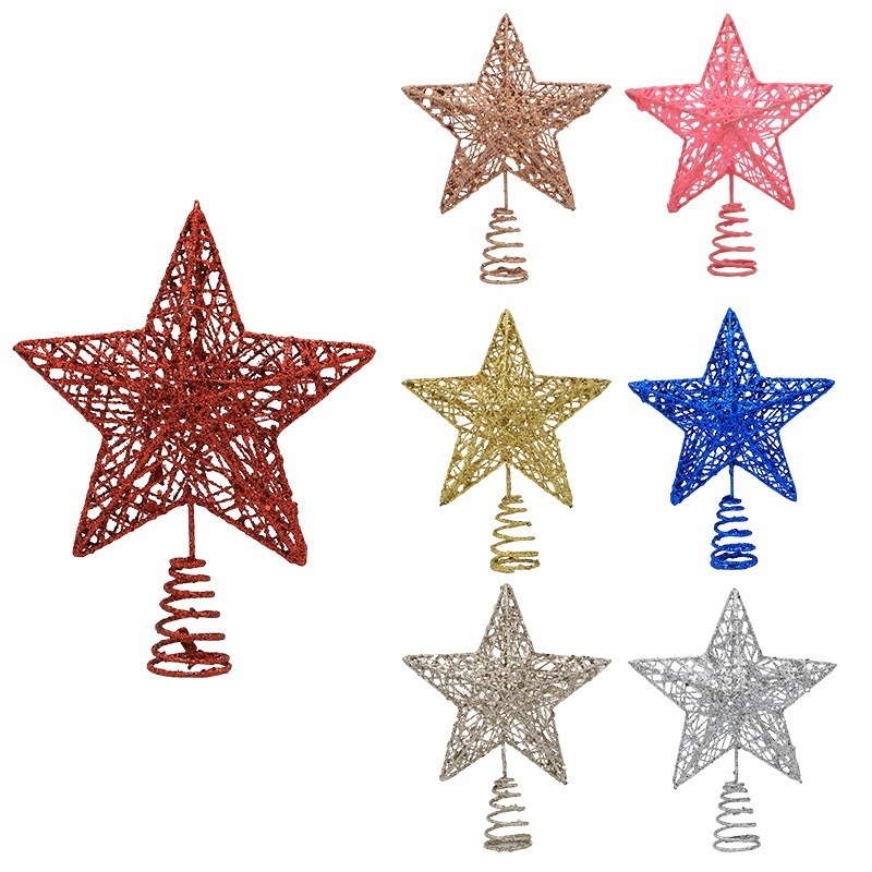 Estrela de Natal com Glitter p - Star Tree Topper avaliação e preço