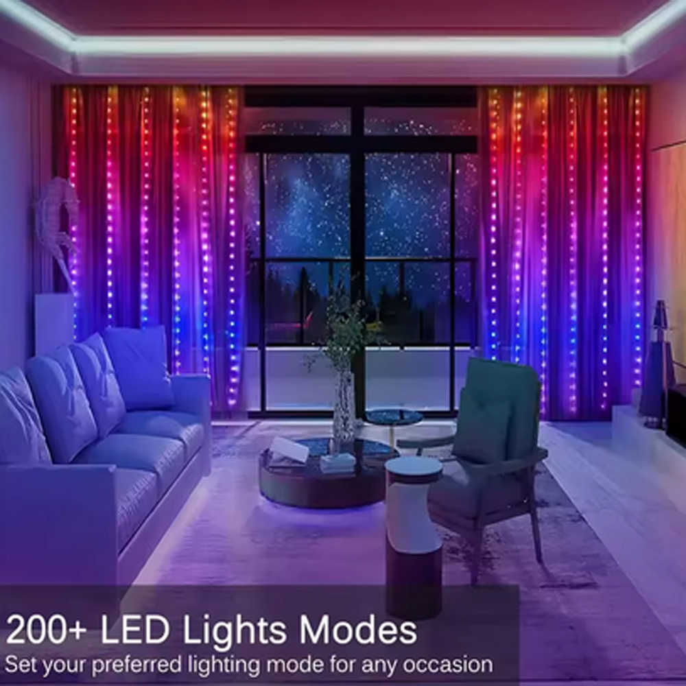 3m rgb inteligente led luzes d - Christmas Lights Outdoor avaliação e preço